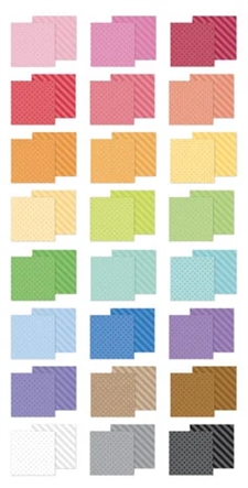 Doodlebug Design Paper Pad 6x8" - Dot & Stripe (15x20 cm)